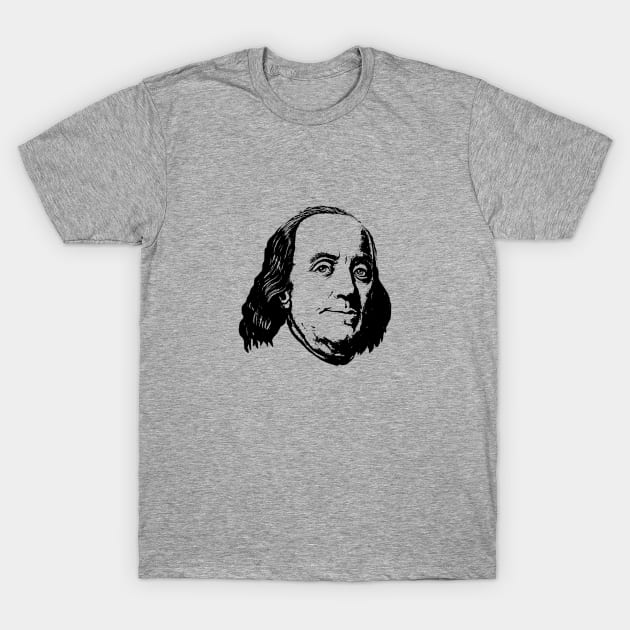 Benjamin Franklin T-Shirt by PlanetJoe